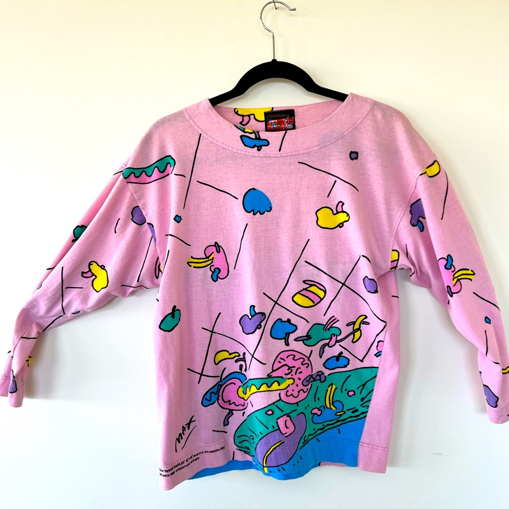 Vintage Peter Max top